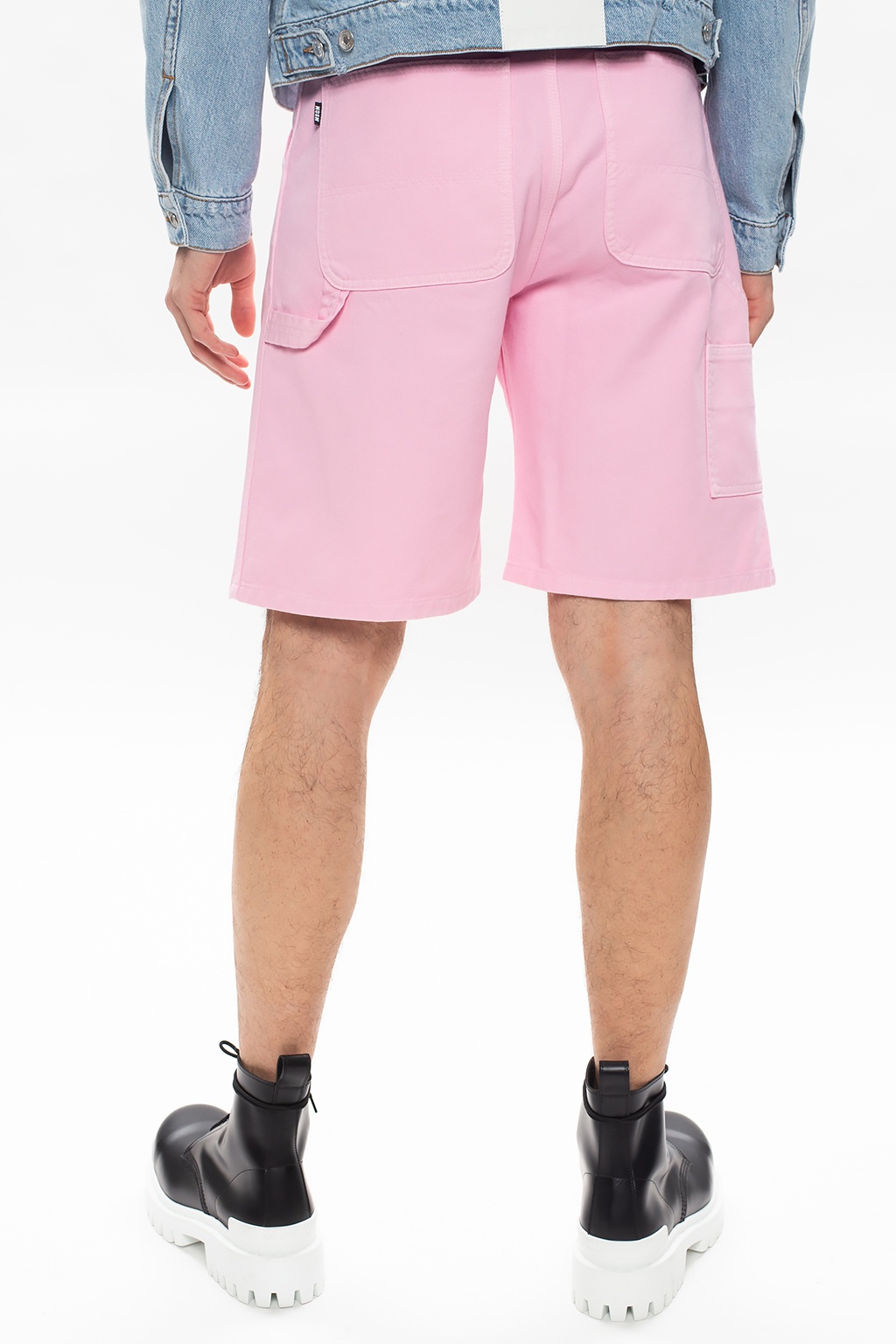 【送料&関税込】MSGM Shorts In Fuxia Wool SchaferandweinerShops TW - Denim shorts MSGM - Lilac Skater